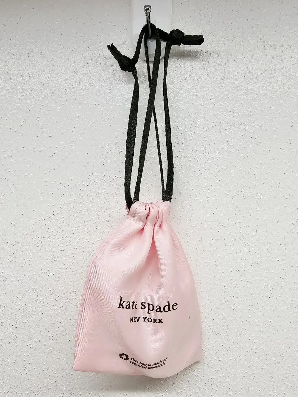NEW Kate Spade Razzle Dazzle Crystal Hoop Silver-tone Earrings With Dust Bag